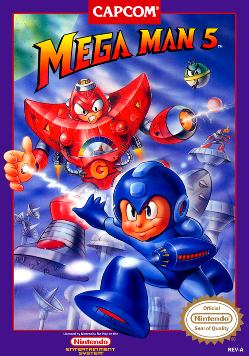 Mega Man 5 (USA) (Virtual Console) box art